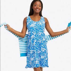 Draper James Ruffle Nightie Nightgown NWT L/XL